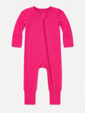 PoshTOT Hot Pink Bamboo Convertible Zippy Romper