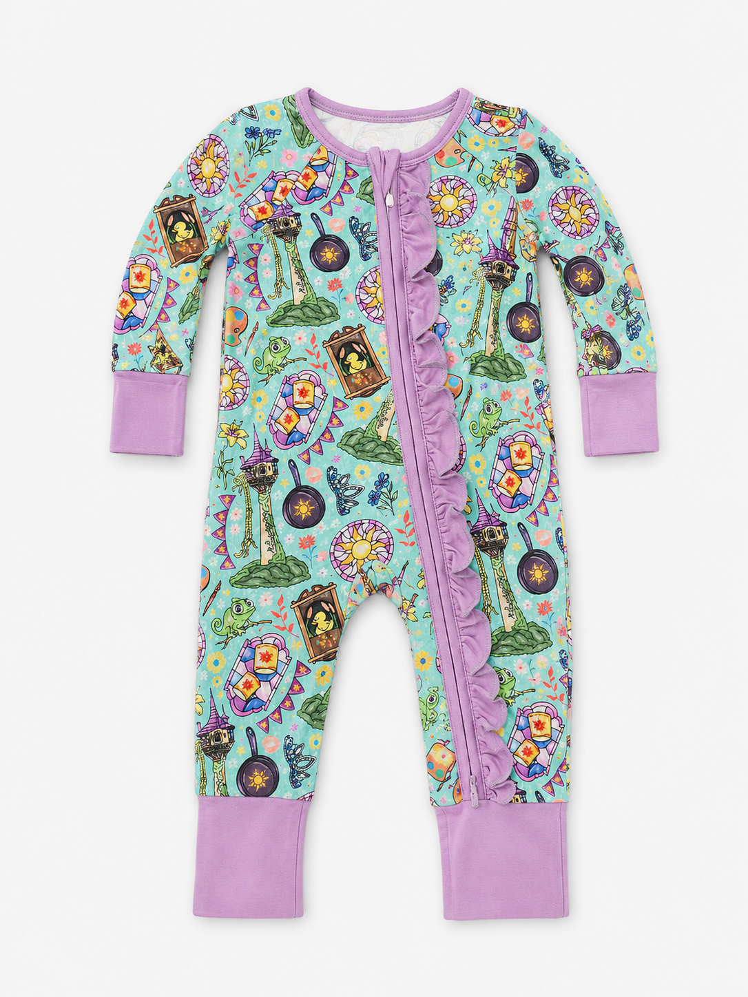 Tower Princess Ruffle Bamboo Convertible Zippy