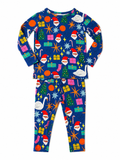 Christmas Bamboo Two-piece Pajama Set